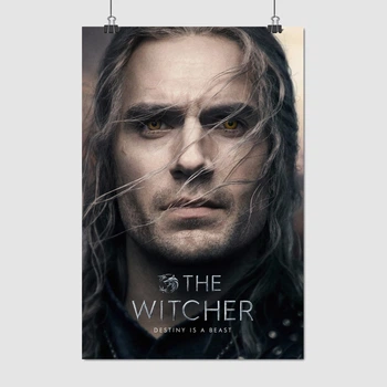 Постер Відьмак Геральт, Генрі Кавілл, Witcher, серіал, A3 42×28 см (id4711)