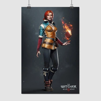Постер Відьмак, Трісс Мерігольд, Witcher, Triss Merigold, A3 42×28 см (id4778)