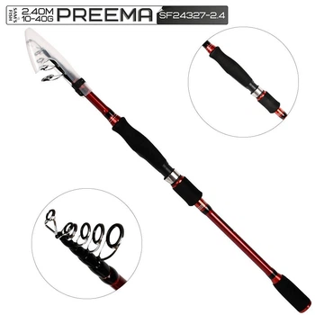 Спиннинг телескоп 10-40г 2.4м Preema SF24327-2.4