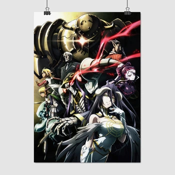 Постер Оверлорд, аниме, Overlord, A3 42×30 см (id5386)