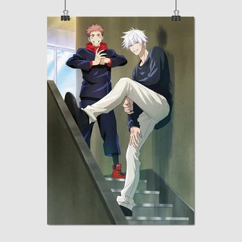 Постер Магическая Битва, Jujutsu Kaisen, Sorsery Fight, A3 42×30 см (id5334)