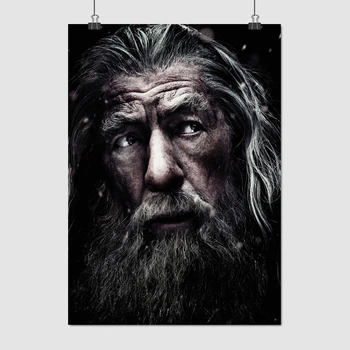 Постер Властелин колец, Гендальф, Lord Of The Rings, A3 42×30 см (id2688)