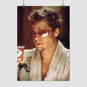 Постер Бойцовский клуб, Fight Club (1999), культовое кино, A3 42×29 см (id4698)