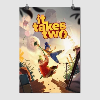Постер It Takes Two, A3 42×30 см (id6737)