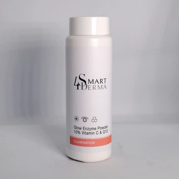 Осветляющая энзимная пудра Smart4Derma Illuminationс Q10 и витамином С 120 г