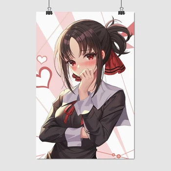 Постер Кагуя Синомия, Kaguya-Sama: Love is War, A3 42×28 см (id5211)