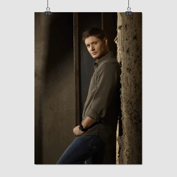 Постер Сверхъестественное, Дин Винчестер, Дженсен Эклс, Supernatural, Dean Winchester, A3 42×30 см (id0088)