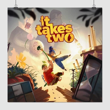 Постер It Takes Two, A3 30×30 см (id6738)
