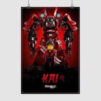 Постер Ниндзяго, Ninjago, A2 60×41 см (id4787)