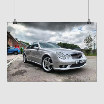 Постер Mercedes-Benz W211 E-Class, A3 28×42 см (id6726)