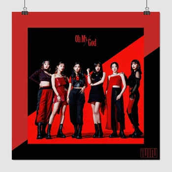 Постер (G)I-DLE, A3 30×30 см (id6243)