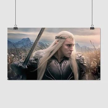 Постер Властелин колец, эльф Трандуил, Lord Of The Rings, A3 24×42 см (id1980)