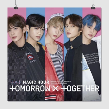 Постер TXT, Tomorrow X Together, A3 30×30 см (id5985)