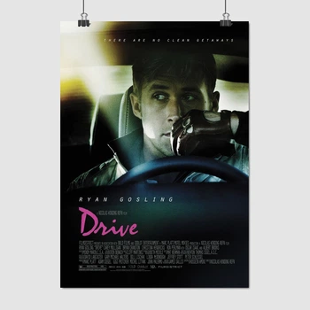 Постер Драйв, Райан Гослинг, Drive (2011), Gosling, A3 42×30 см (id6735)