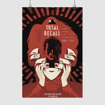 Постер Вспомнить всё, Total Recall (1990), A3 42×28 см (id6793)