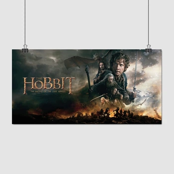 Постер Хоббит: Битва пяти воинств, Hobbit: Battle of Five Armies (2014), A3 21×42 см (id1977)