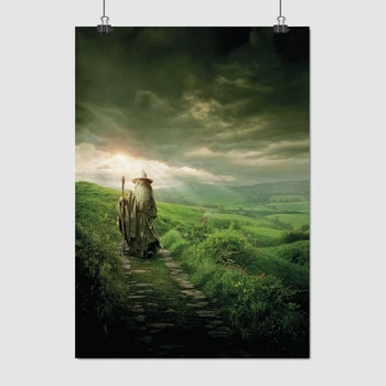 Постер Властелин колец, Гэндальф (Иэн Маккеллен), Hobbit, Lord Of The Rings, A3 42×30 см (id2702)