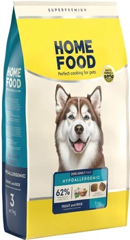 Сухой корм Home Food Dog Adult Maxi Гипоаллергенный Форель с рисом 3 кг (4820235021375)