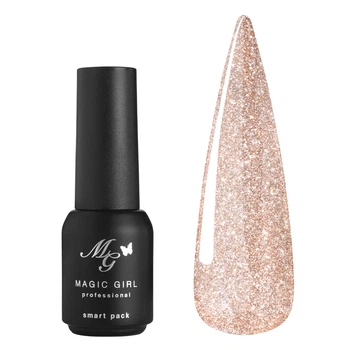 Гель-лак Magic Girl Magic Light №2 светоотражающий бежевый 5 мл