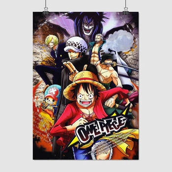 Постер Великий Куш, Ван Піс, головні персонажі, One Piece, аніме постер, A3 42×30 см (id3594)