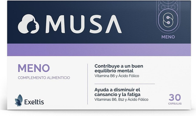 Харчова добавка Exeltis Musa Meno 30 капсул (8470002151017)
