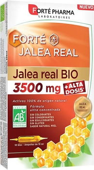 Suplement diety Forte Pharma Laboratoires Forte Royal Jelly Bio 3500 mg 15 ml x 10 ampułek (8470002096097)
