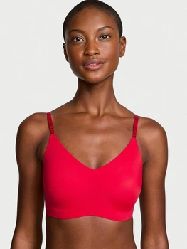 Бюстгальтер Victoria's Secret (7312439123225) Lightly Lined Wireless Comfort XS червоний