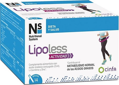 Харчова добавка NS Cynfa Nutritional System Lipoless Activity 14 саше (8470001994530)