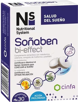 Suplement diety NS Cynfa Nutritional System Sonaben Bi-effect 15 tabletek (8470001849243)