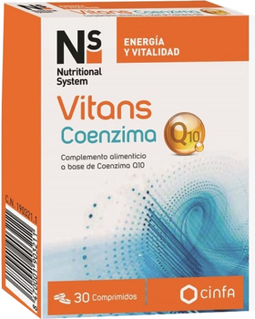 Suplement diety NS Cynfa Nutritional System Vitans Coenzyma Q10 30 tabletek (8470001903211)
