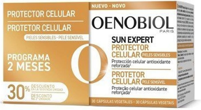 Харчова добавка Oenobiol Sun Expert Protector Celular 2 х 30 капсул (8713304956875)