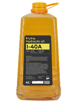Олива індустріальна Vira І-40А ISO 68 4 л (VI0332)