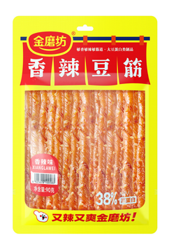 Снек острое соевое мясо Латяо Golden Mill 90г