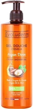 Гель для душу Evoluderm Argan Divin Creamy Shower Gel Кремовий з аргановою олією 500 мл (3760100173000)