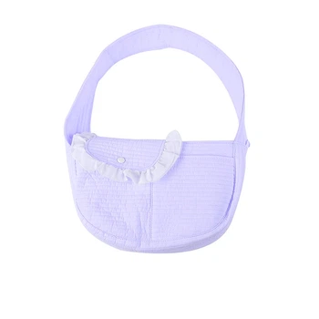 Слінг перенесення Lesko SY-2022-0502 Violet S (37*11*23 см) для котів та собак