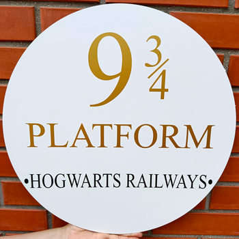 Мини Баннер Для Фотозоны Гарри Поттер Platform 9¾