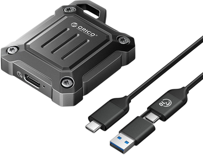 Kieszeń zewnętrzna Orico M.2 NVMe 2230 USB-C 10 Gbps Black (XAM2-G2-BK-BP)
