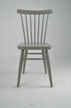 Стул для кухни деревянный RAL7003 Moss Grey