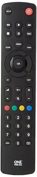 Универсальный пульт One For All Contour TV URC1210 инфракрасный черный