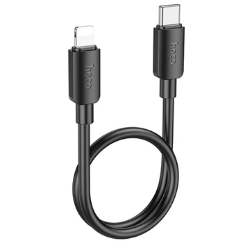 Дата кабель HOCO X96 Hyper Type-C to Lightning 20W (0.25m) (Black) (231398)
