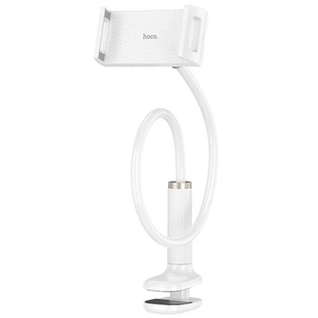 Регулируемая подставка для телефона/планшета HOCO HD10 Bamboo lazy stand (White) (231203)