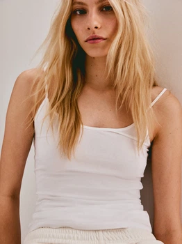 Майка жіноча H&M 736870002c21 M Біла (KC1000000052606)