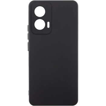Чохол Silicone Case Lakshmi Premium із закритою камерою для Motorola Moto G35 (Чорний / Black) Epik (232025)