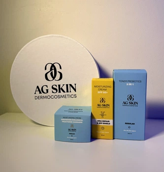 Набор для увлажнения и восстановления микробиома кожи Skin moisturizing set AG Skin
