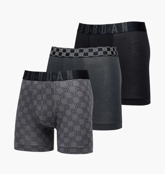 Трусы Air Jordan 23 Monogram Grey/Black (3 шт) JM0691-023 L