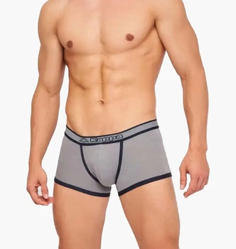 Трусы Kappa Boxer Uomo Elastico Logo Centrato Grey (1 шт) K1231-GRIGIOUNITO XXL