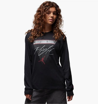 Лонгслив Air Jordan T-Shirt Black FD7205-010 XS