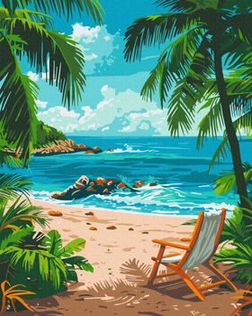 Картина по номерам Brushme Летняя идиллия 40x50 см (BS54091)