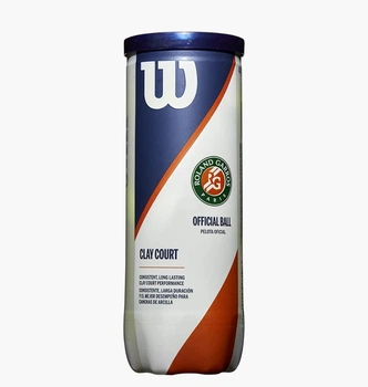 Тенісний м'яч Wilson Roland Garros Clay Ct 3 Green WRT125000 MISC