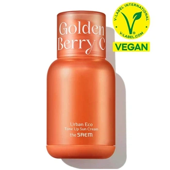 Солнцезащитный крем Urban Eco Golden Berry C Tone Up Sun Cream 50 мл The Saem
